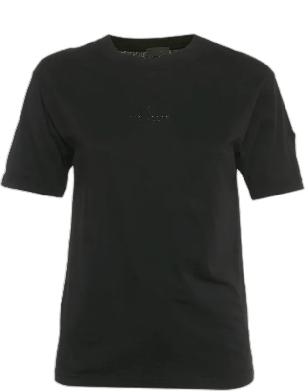 Logo Applique Jersey Crewneck T-shirt