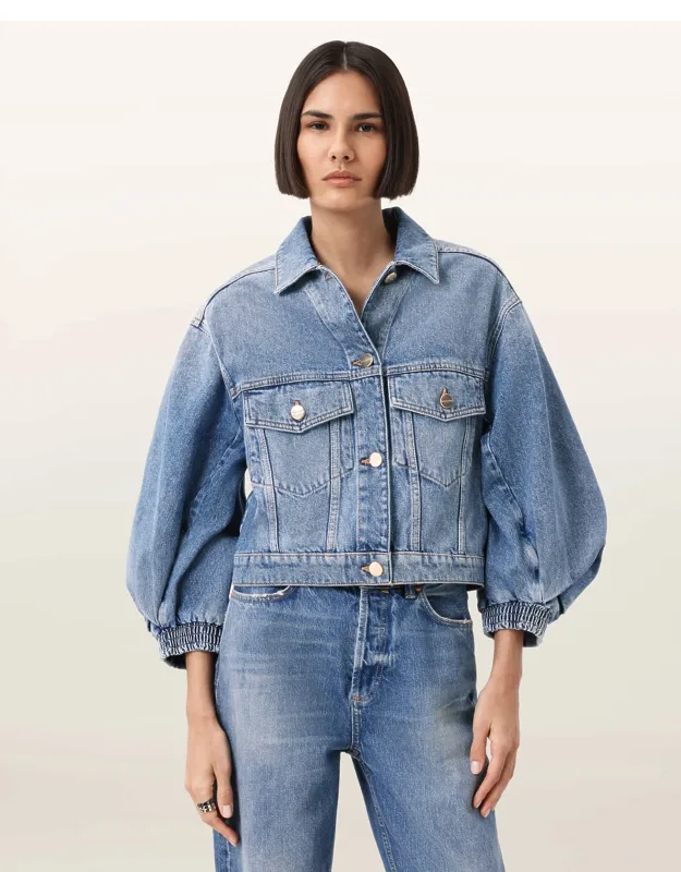 Cropped Denim Jacket