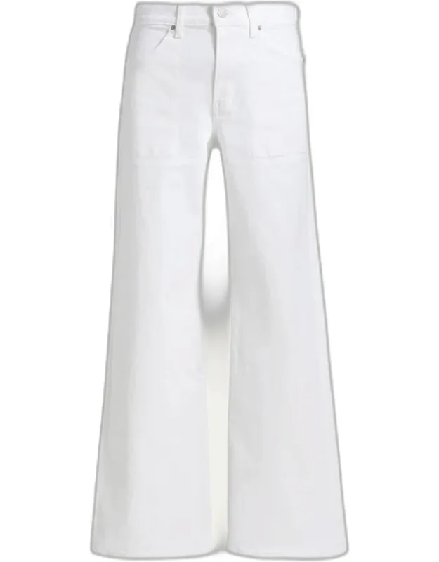 High-rise Wide-leg Jeans