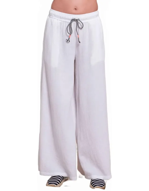 Mesh Wide Leg Pants