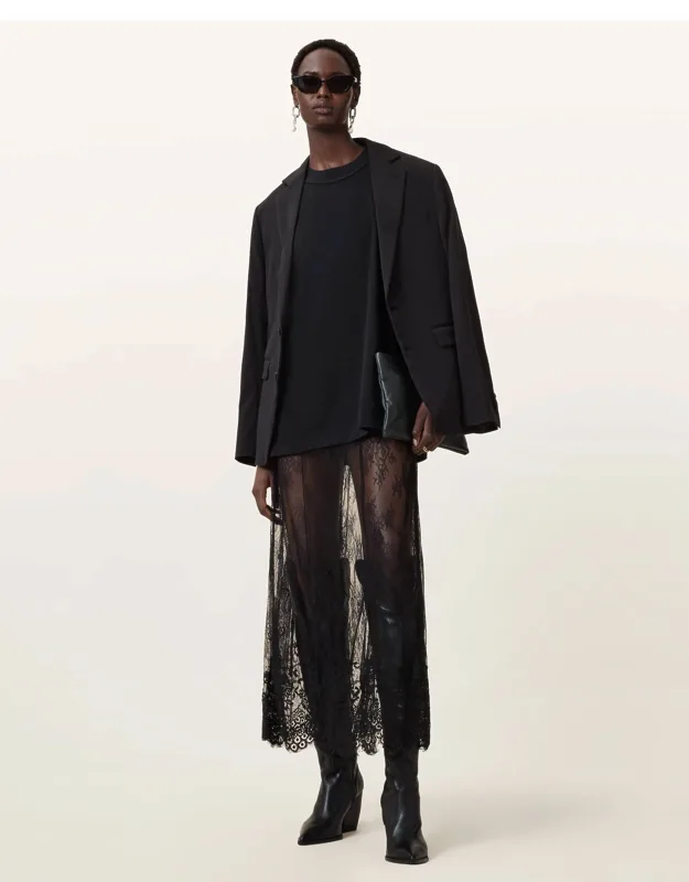 Arran Lace Ankle Length Skirt