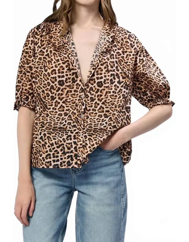 Leopard Top