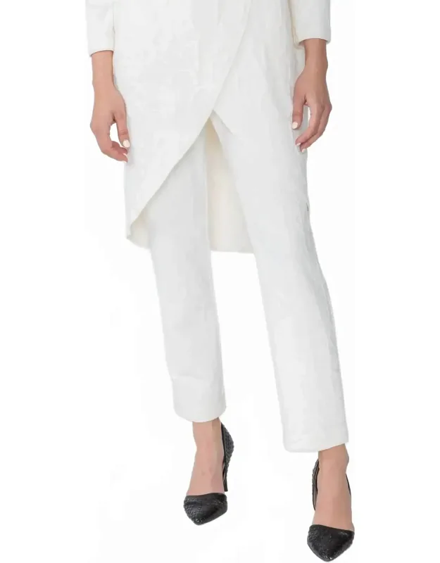 Waist Elastic Slim Fit Pants