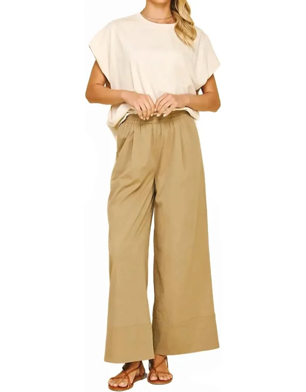 Every Day Casual Wide Leg Pants