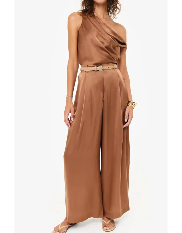 Wide Leg High Rise Pants