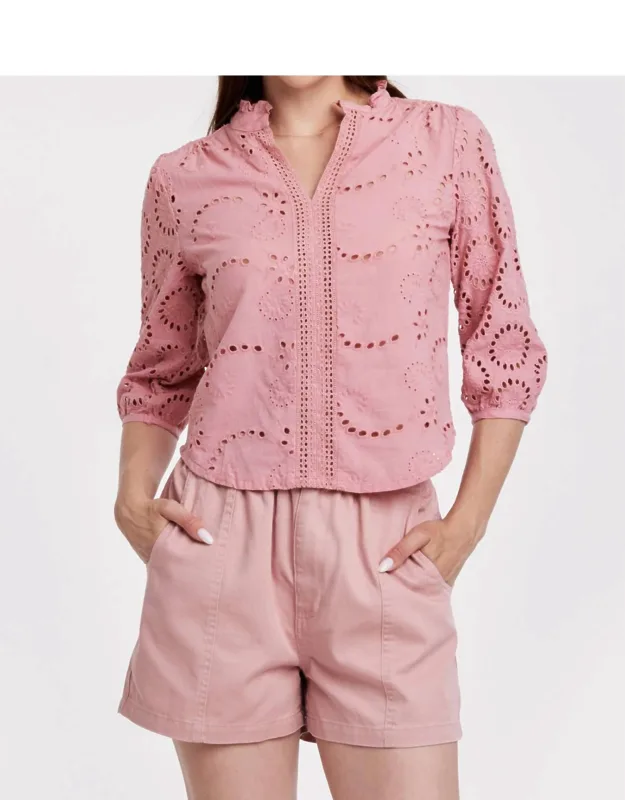 Eyelet Blouse