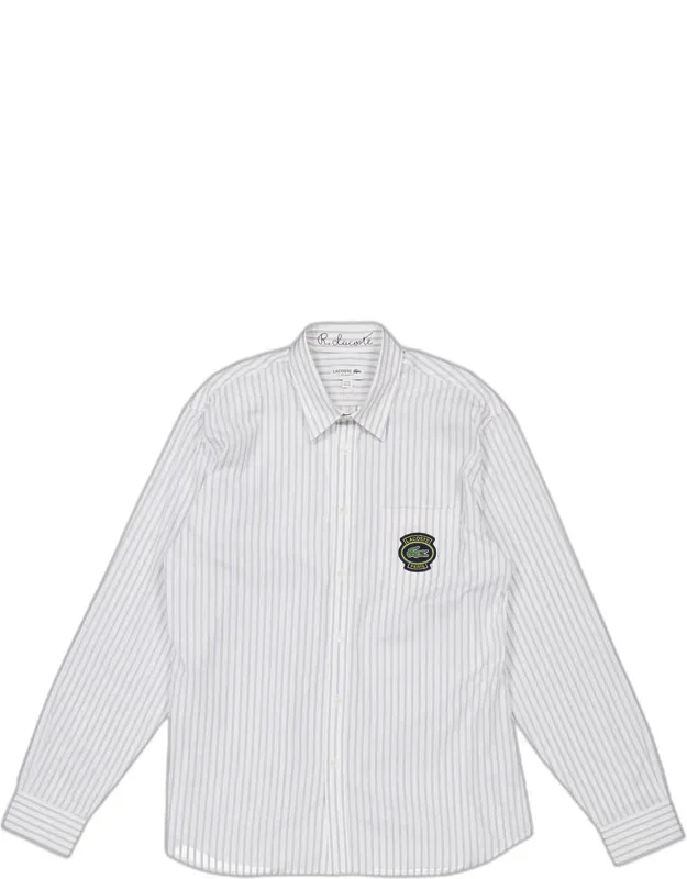 Striped Cotton Poplin Long-sleeve Shirt