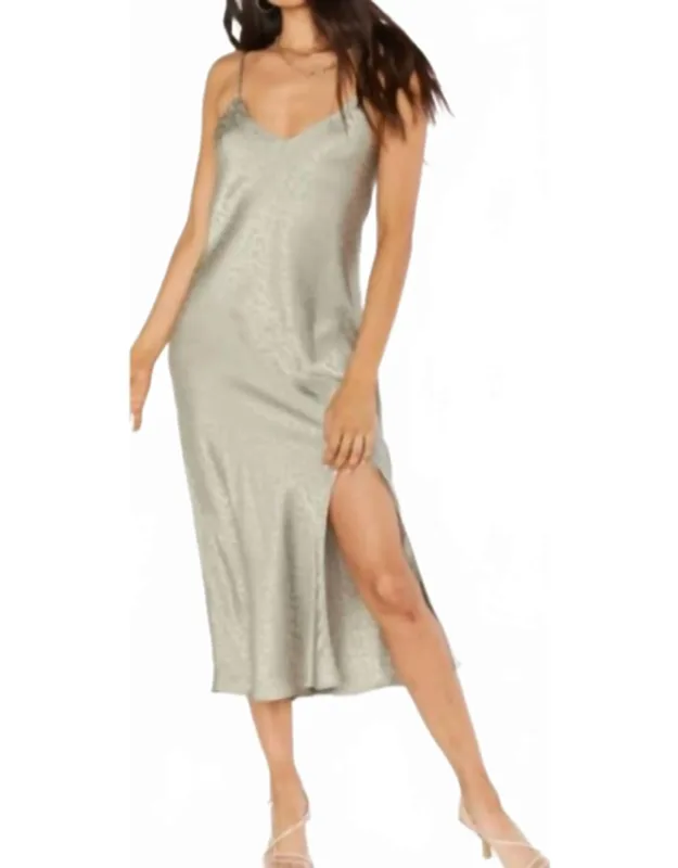 Zio Leopard Silk Dress
