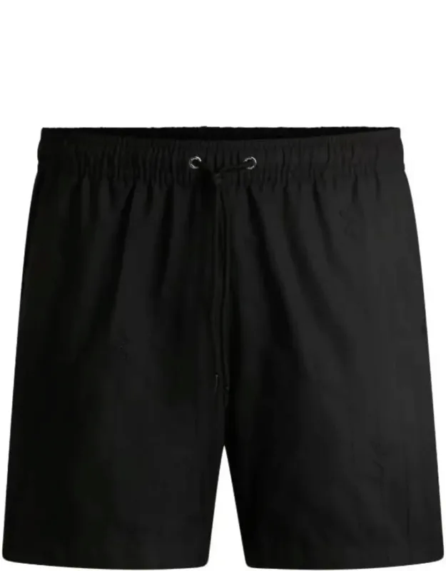 James Pinstriped Swim Trunks