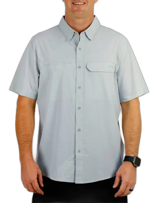 Air-o Mesh Short Sleeve Button Down Shirt