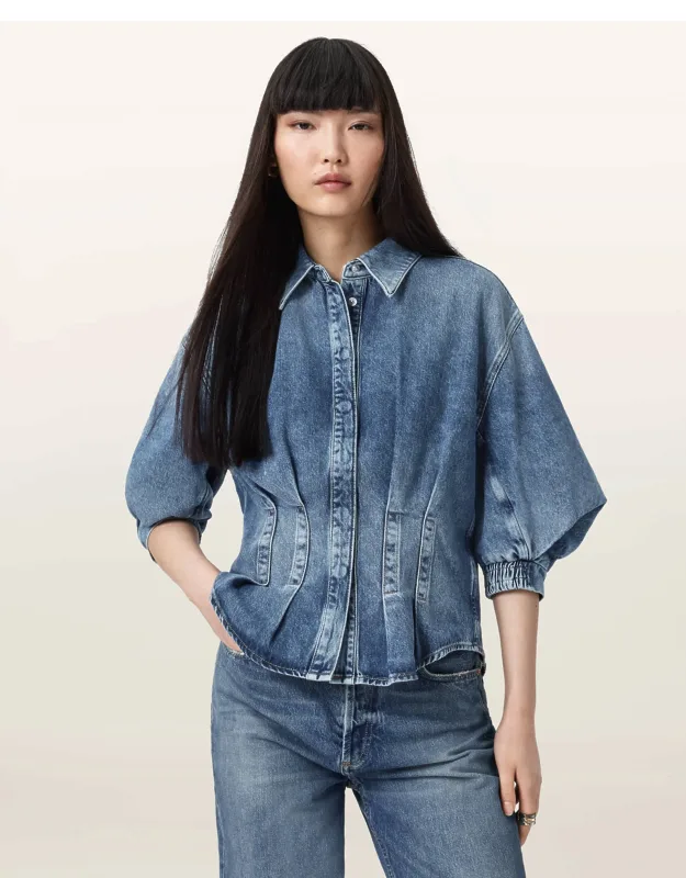 Slim Fit Denim Shirt