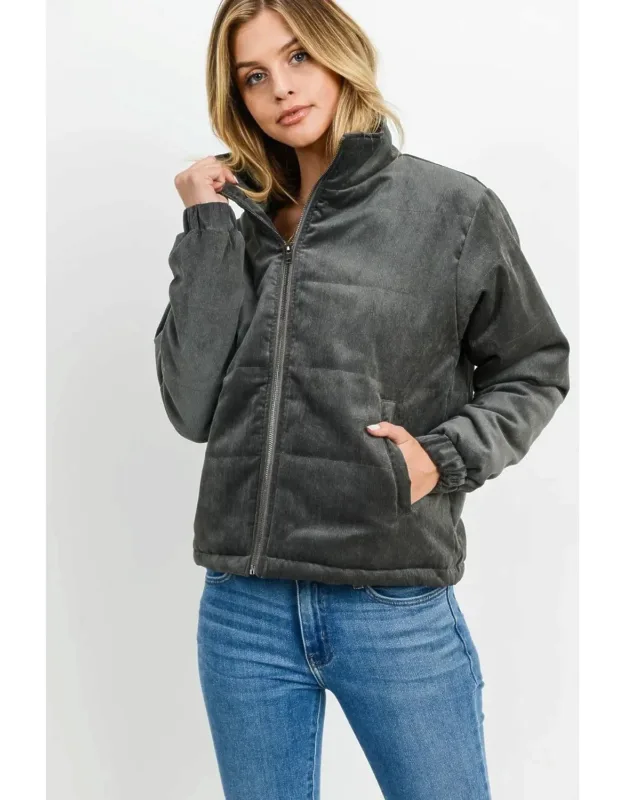 Puffy Long Sleeve Jacket