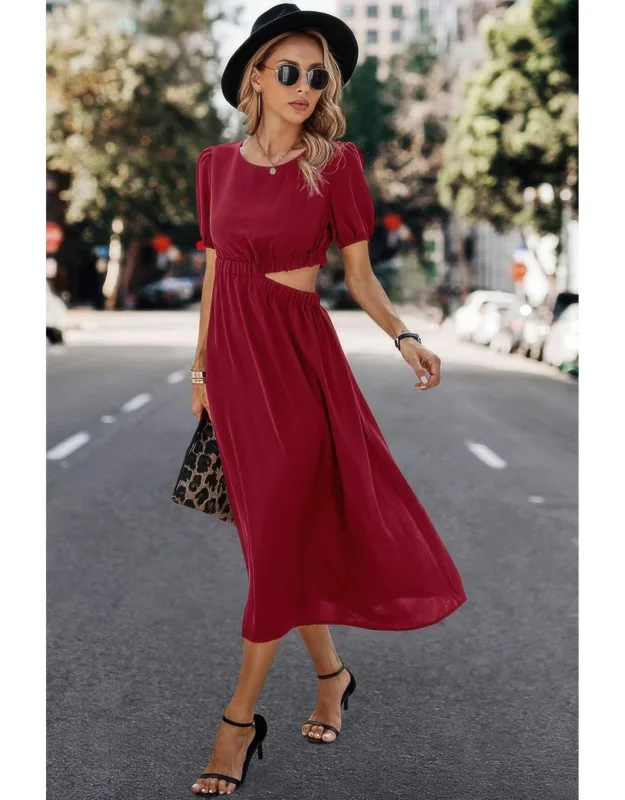A Line Midi Dress