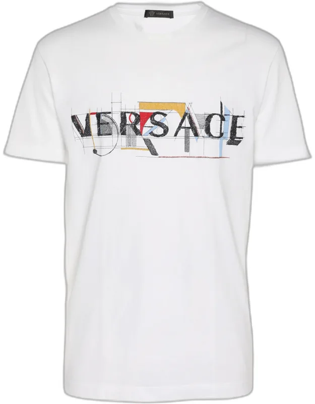Logo Embroidered Jersey T-shirt