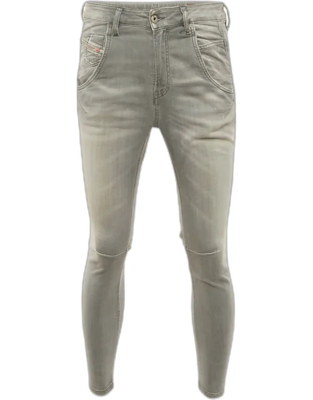 Washed Denim Jeans