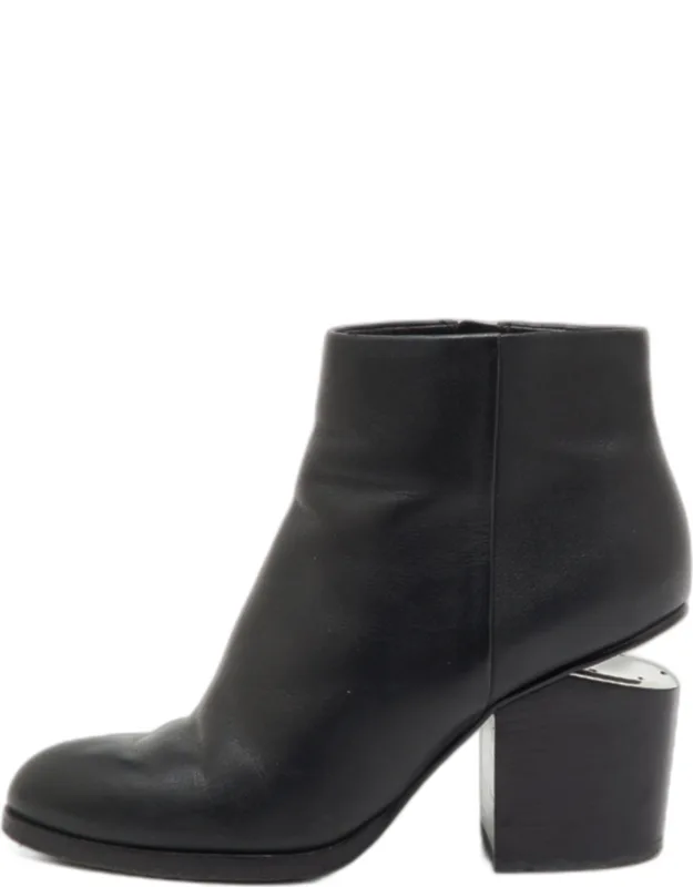 Leather Ankle Length Boots