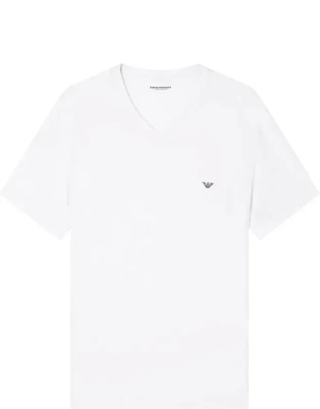 Stretch Modal T-shirt With Logo Embroidery