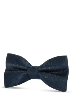 Paisley Floral Satin Bow Tie