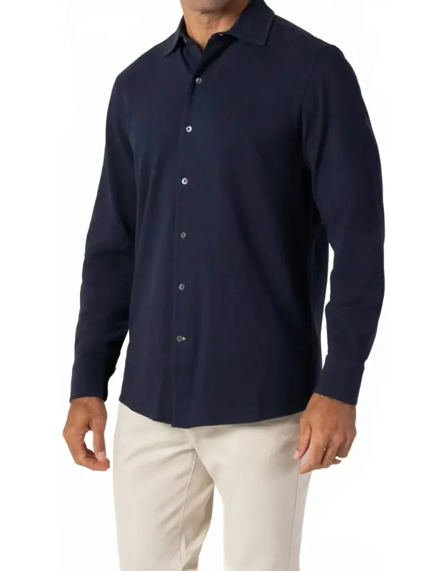 Foster Long Sleeve Knit Shirt