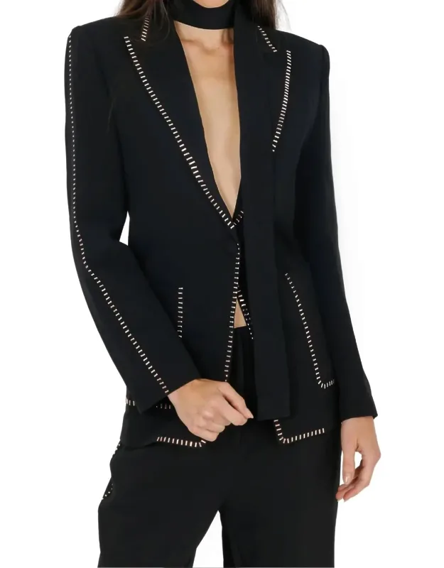 Blazer With Belt