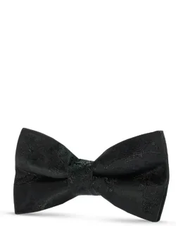 Paisley Floral Satin Bow Tie