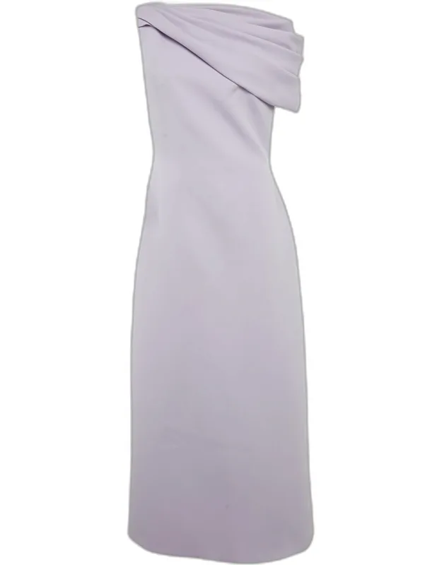 Jersey Cape Sleeve Maxi Dress