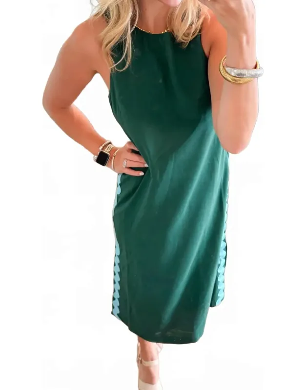 Ric Rac Midi Dress