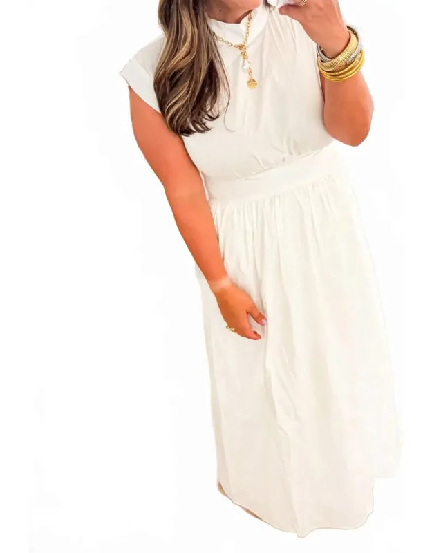 Nantucket Pearl Maxi Dress
