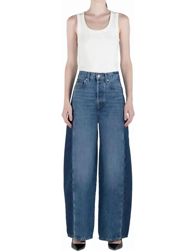 Reworked Wide Leg Jeans