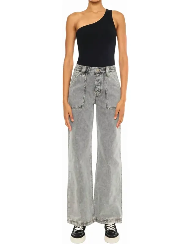 Ultra High Rise Wide Leg Jeans