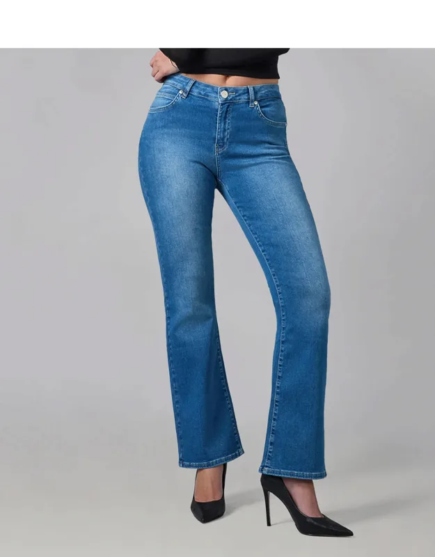 High Rise Bootcut Jeans