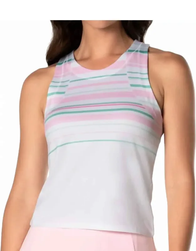Deco Stripe Tank Top