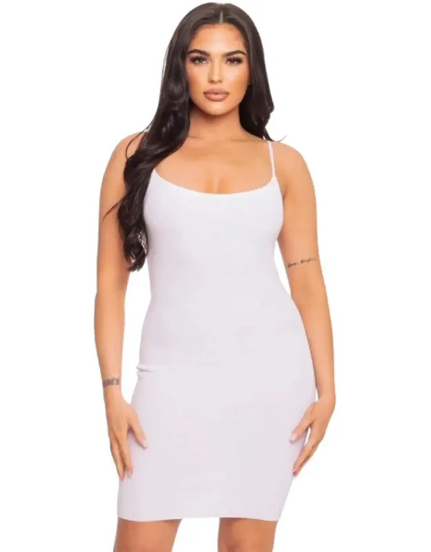 Open Back Mini Dress