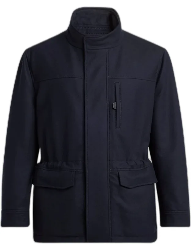 Cashmere Water-repellent Field Jacket
