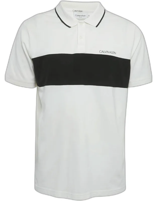 Logo Applique Cotton Slim Fit Polo T-shirt
