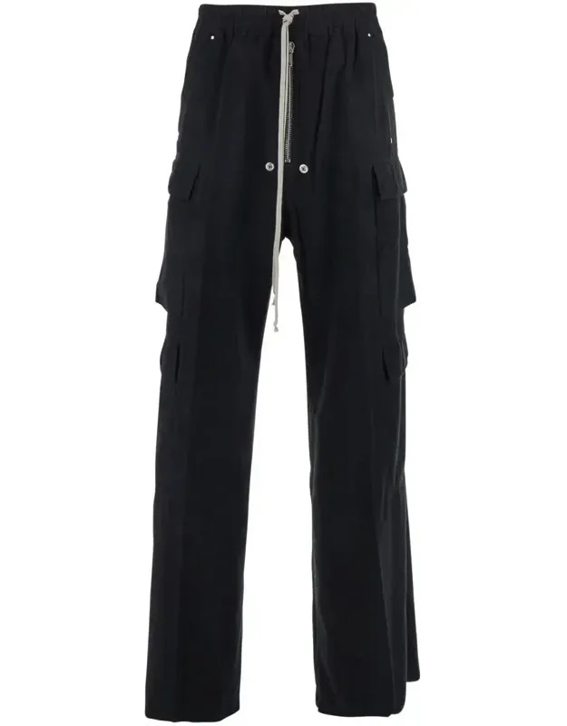Cargo Belas Cargo Pants With Drawstring Waist And Cargo Pockets In Cotton