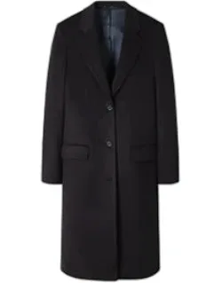 Cashmere-blend Epsom Coat