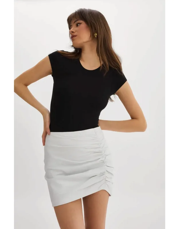 Ruched Skirt