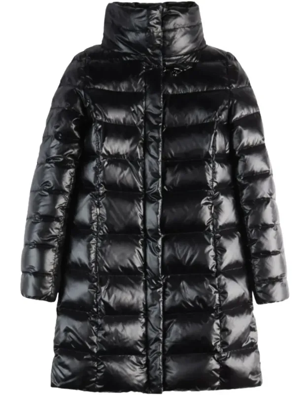 Jacket Quilted Design High Neck