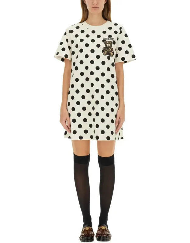 Teddy Polka Dots Dress