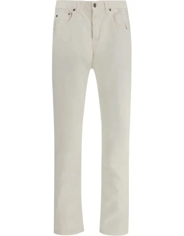 Pt Torino Jeans With Refined Corduroy Design