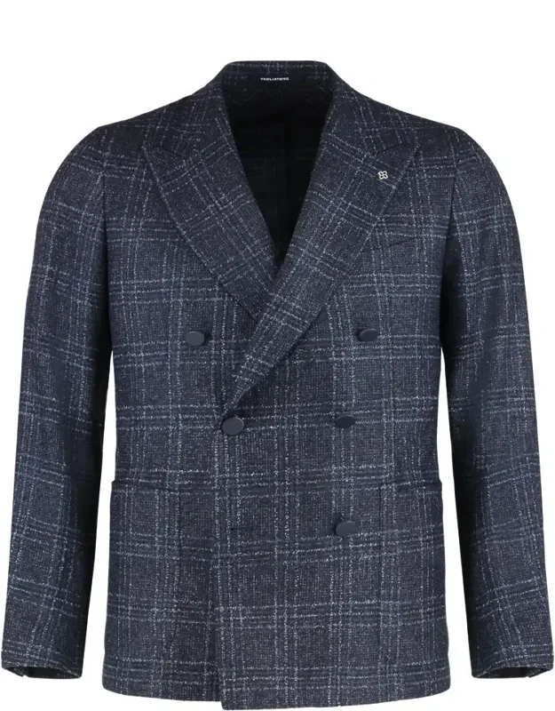 Prince-of-wales Wool Jacket