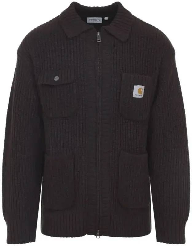 Jacket With Pointed Collar And Zipped Fastening