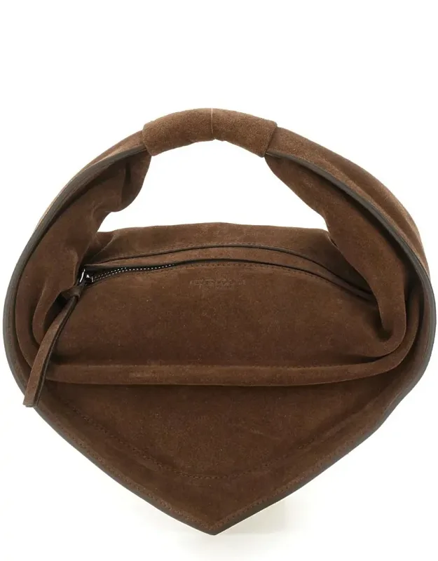 "tortellini Bag 100% Calfskin Suede"