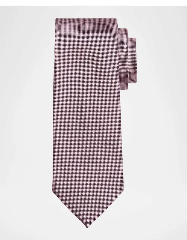 Tic-weave Silk Tie