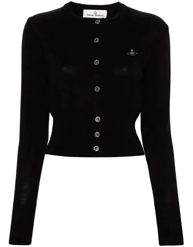 Bea Wool Cropped Cardigan