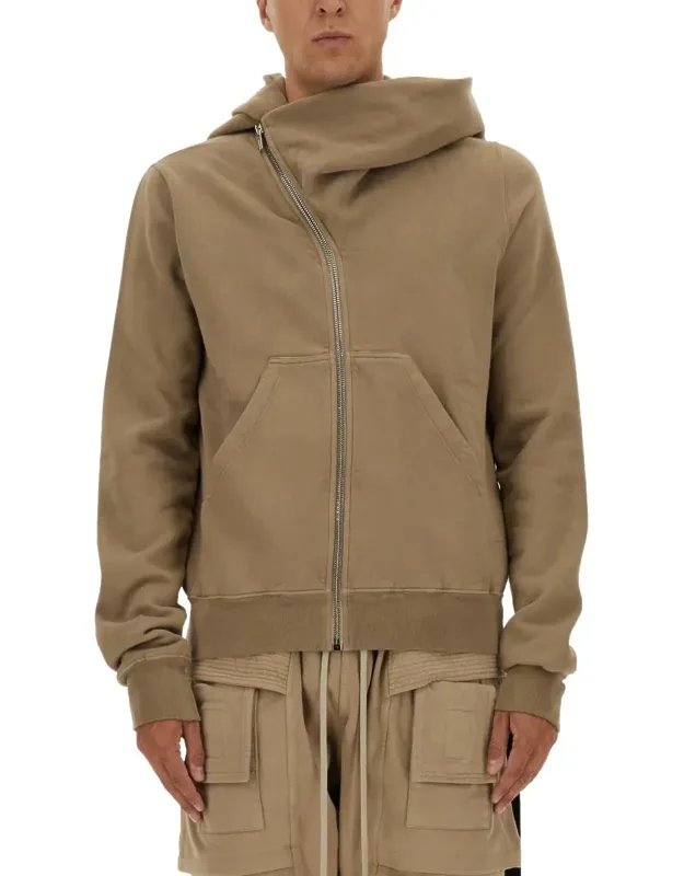 Asymmetrical Zipper Sweatshirt