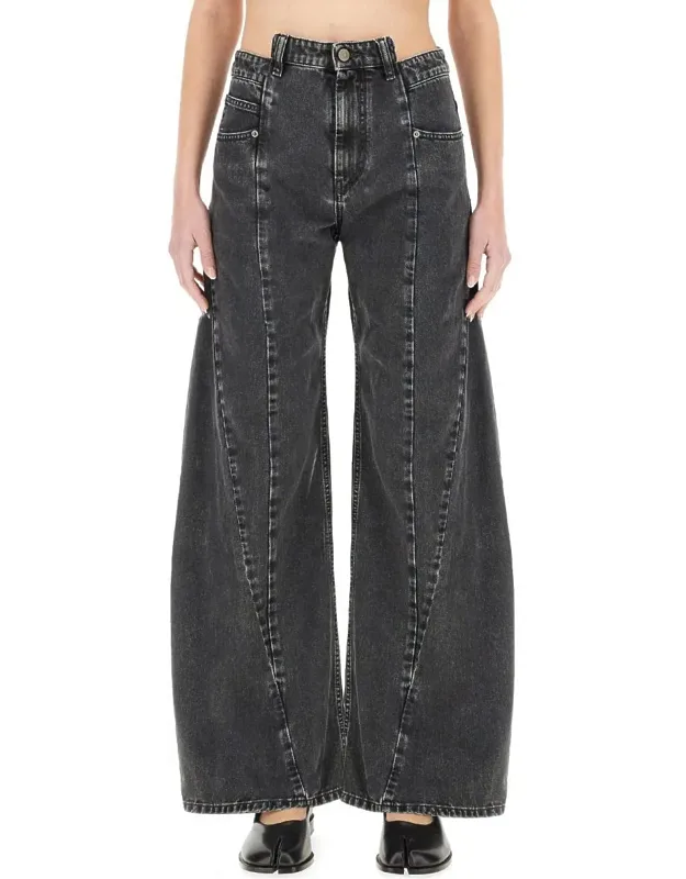 "dècortiqué Palazzo Jeans Flare Fit 100% Cotton"