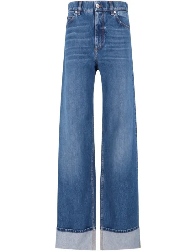 Turn Up Jeans