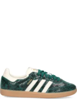 "samba Og Sneakers With Python Print And Cream Details"